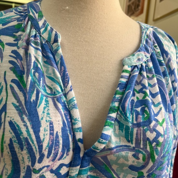 Lilly Pulitzer 🏝️ Canopy Chaos, Resort White, Small, EUC - Picture 4 of 8